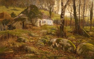 Una Cabaña Galesa, 1884
